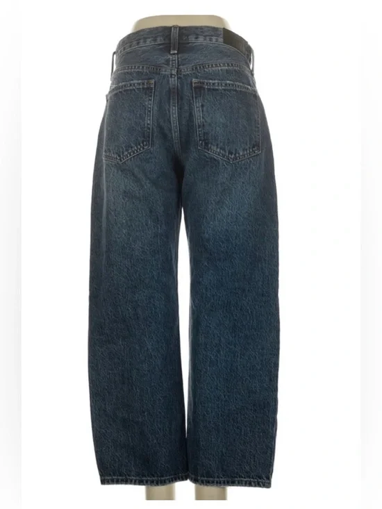 Pistola Lexi Mid Rise Bowed Straight Leg Jeans  Petite 27P - Picture 10 of 12